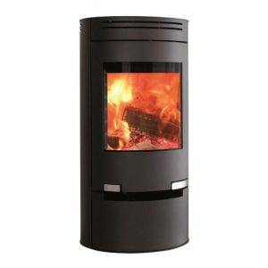 Aduro 1.1 brændeovn sort med skuffe 6 kW